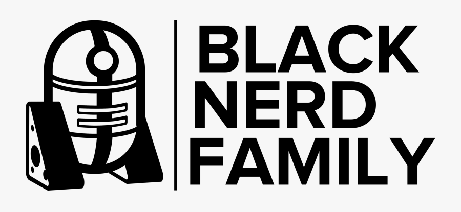Black Nerd Family, Transparent Clipart