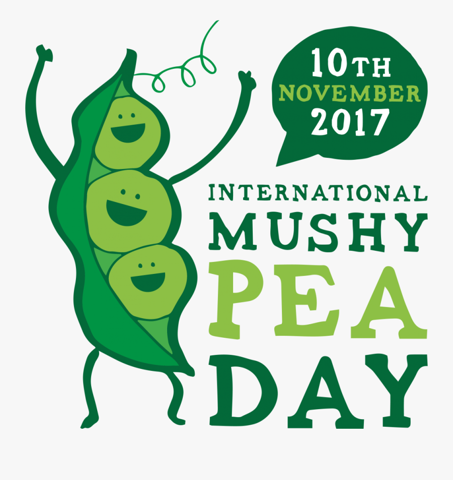International Mushy Pea Day, Transparent Clipart