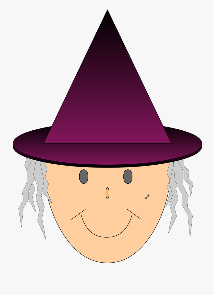 Witch Wizard Helloween Free Picture - Cartoon, Transparent Clipart