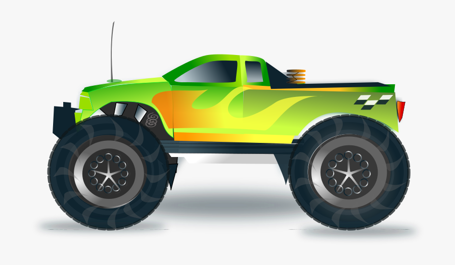 Monster Truck Medium Image - Monster Truck Png, Transparent Clipart