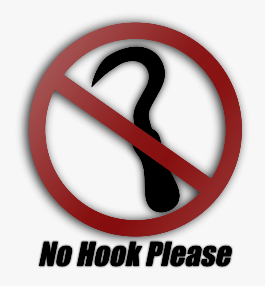 No Hook Please, Transparent Clipart