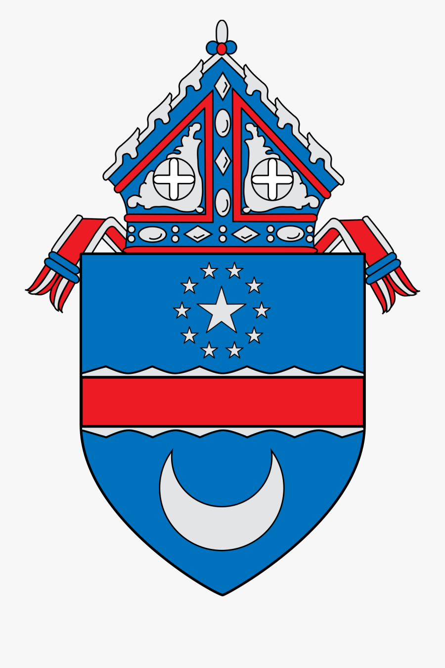 Diocese Of Arlington Crest, Transparent Clipart