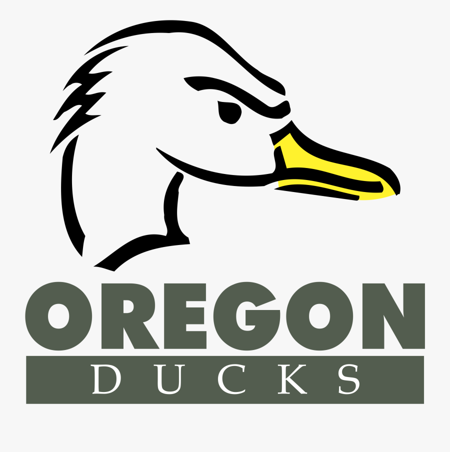 Duck,beak,bird,ducks, Geese And Swans,water Bird,coloring - Transparent Ducks Logo Oregon Ducks Png, Transparent Clipart