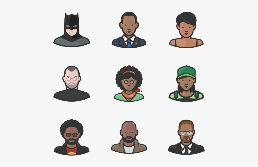 Diversity Avatars - Diverse Avatars Png , Free Transparent Clipart ...