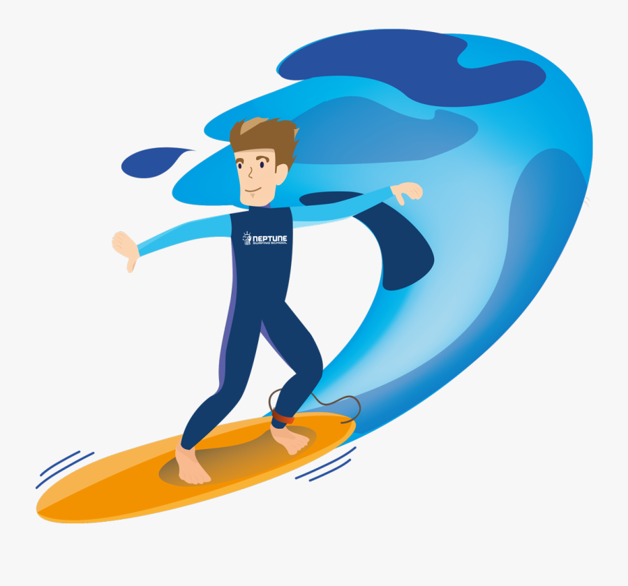 Surfing, Transparent Clipart