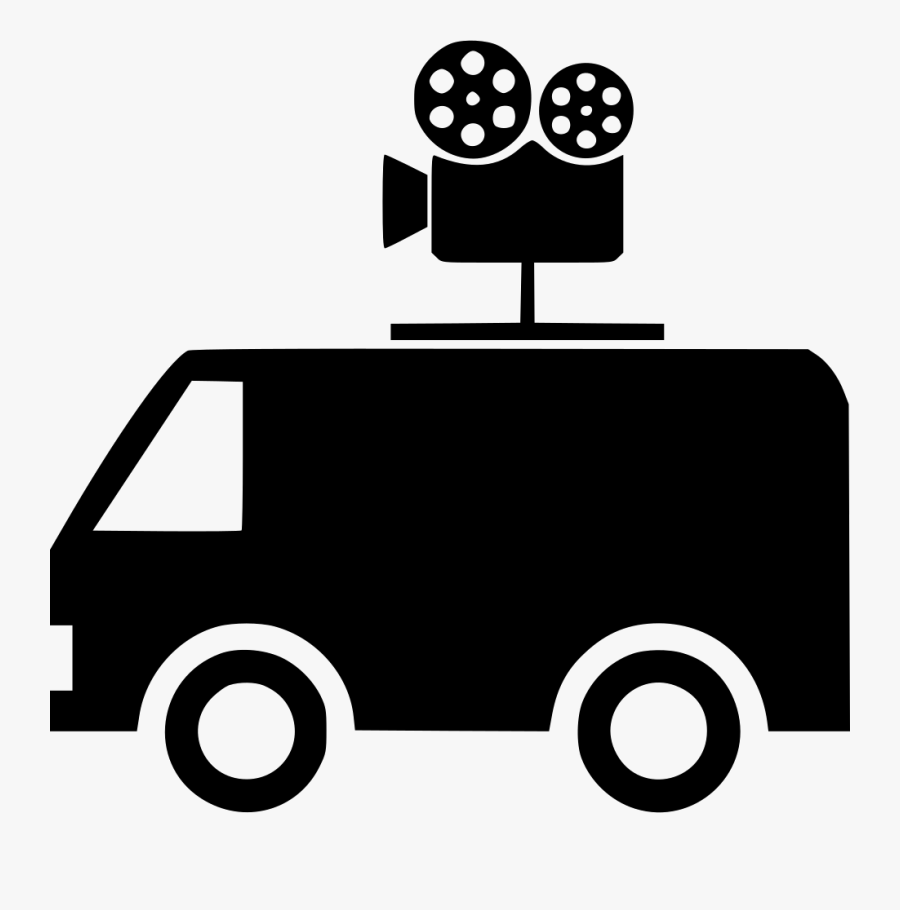 Transparent Movie Theater Icon Png - Car With Camera Icon, Transparent Clipart