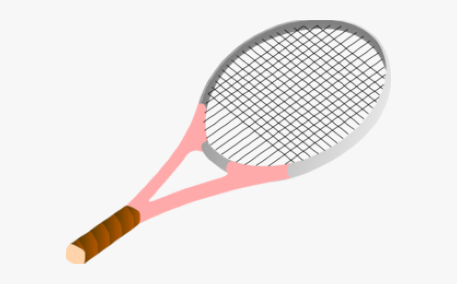 Tennis Ball Clipart Pink - Tennis Racket Clipart, Transparent Clipart