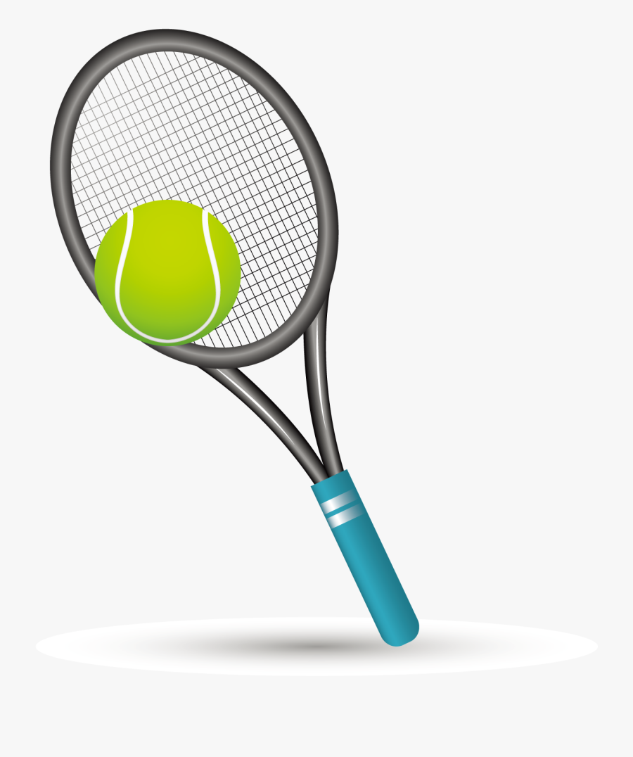 Transparent Tenis Png - Tennis Ball And Racket Png, Transparent Clipart