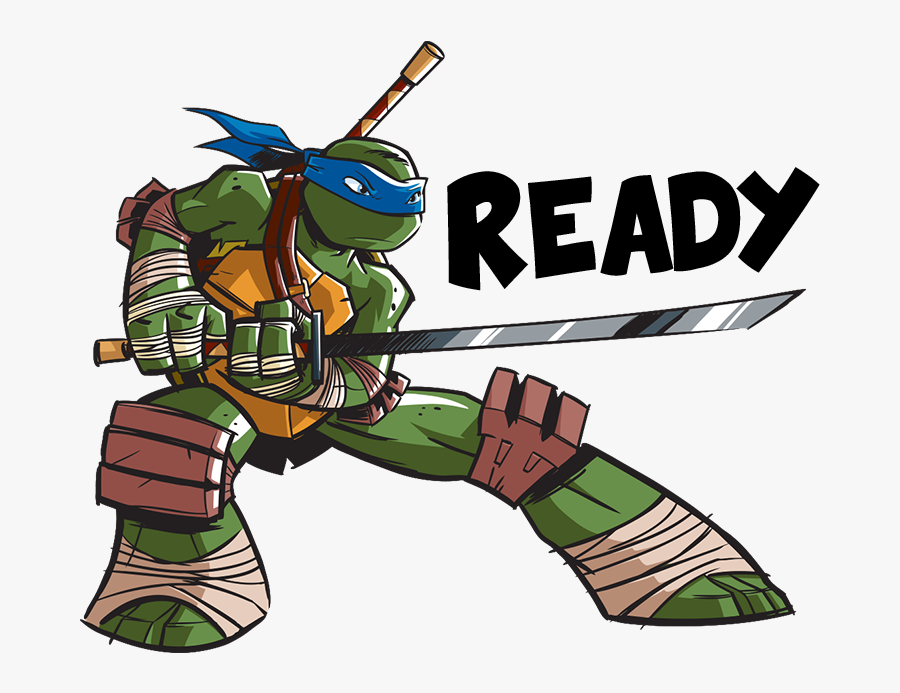 Leonardo Teenage Mutant Ninja Turtles Nickelodeon Sticker - Teenage Mutant Ninja Turtles Leonardo Nickelodeon, Transparent Clipart