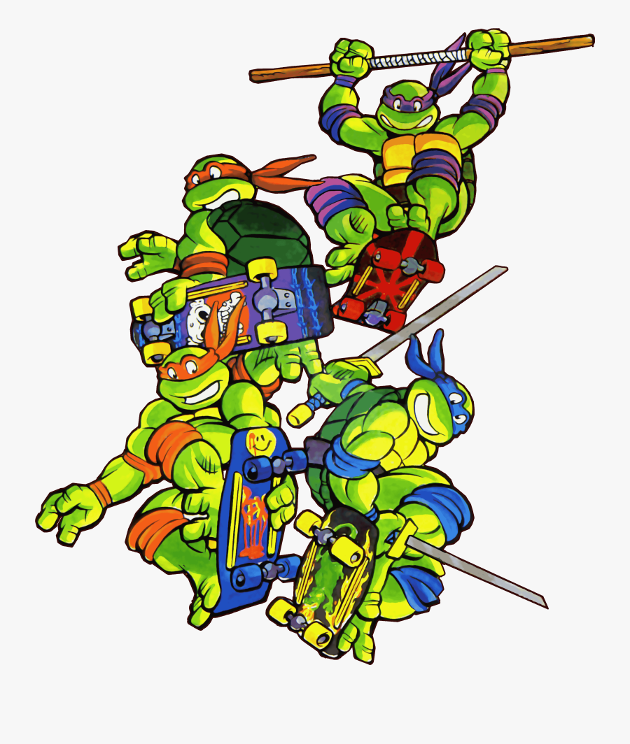 Teenage Mutant Ninja Turtles Ii The Arcade Game Nes , Free Transparent ...