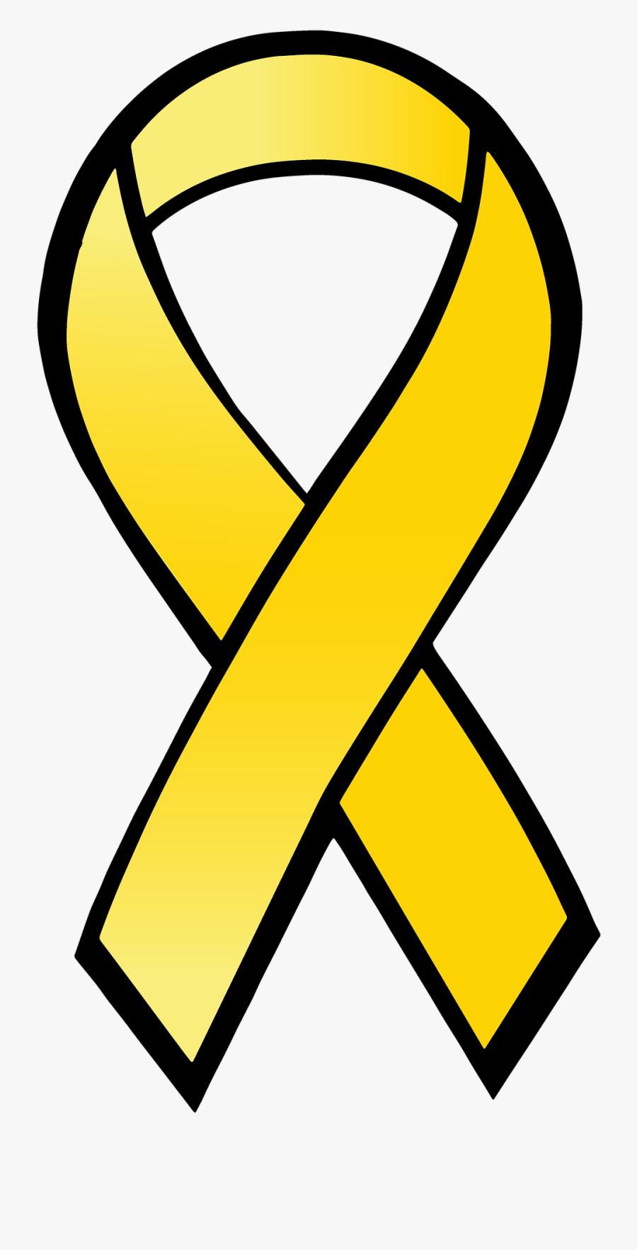 Yellow Ribbon Png Hd, Transparent Clipart