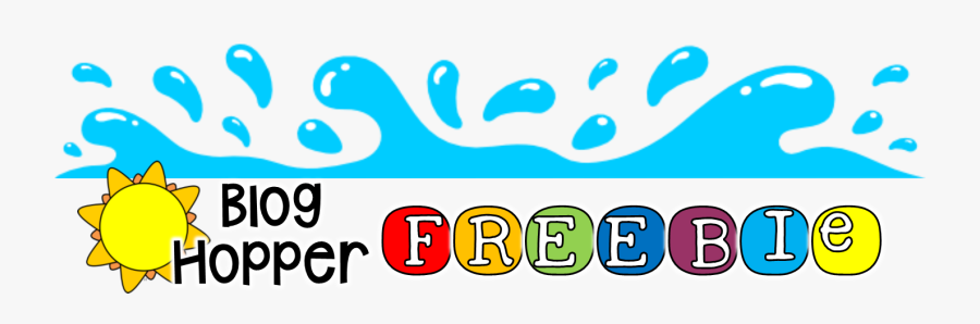 Splish Splash Word, Transparent Clipart