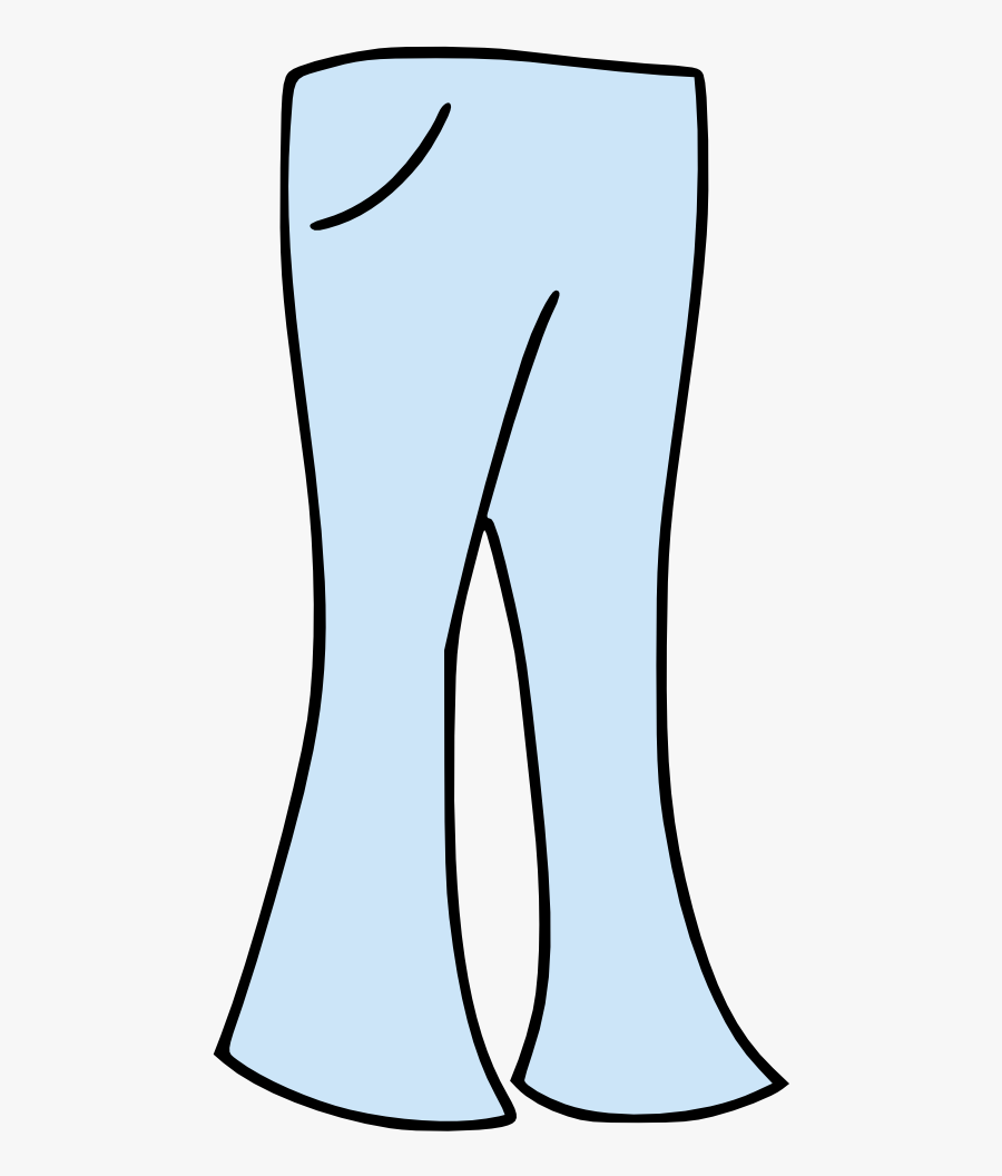 Jeans Clothing Trousers - Bell Bottoms Clip Art, Transparent Clipart