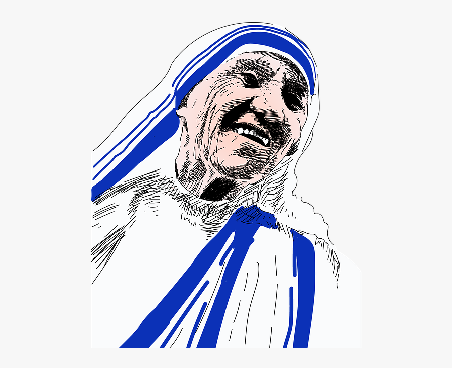Mother, Mother Teresa, Non, Teresa, City, Catholic - Nunca Te Detengas Madre Teresa De Calcuta Frases, Transparent Clipart