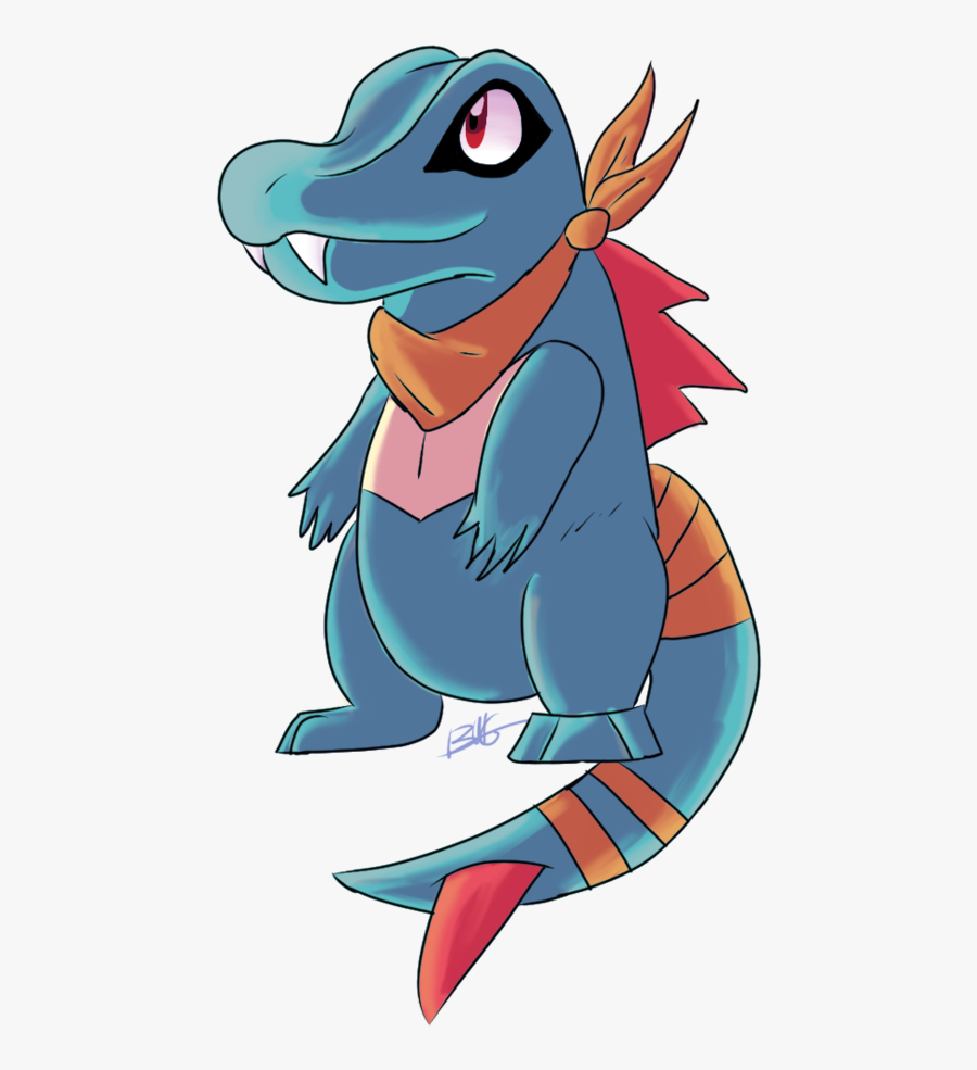 Art,animated - Mystery Dungeon Totodile, Transparent Clipart