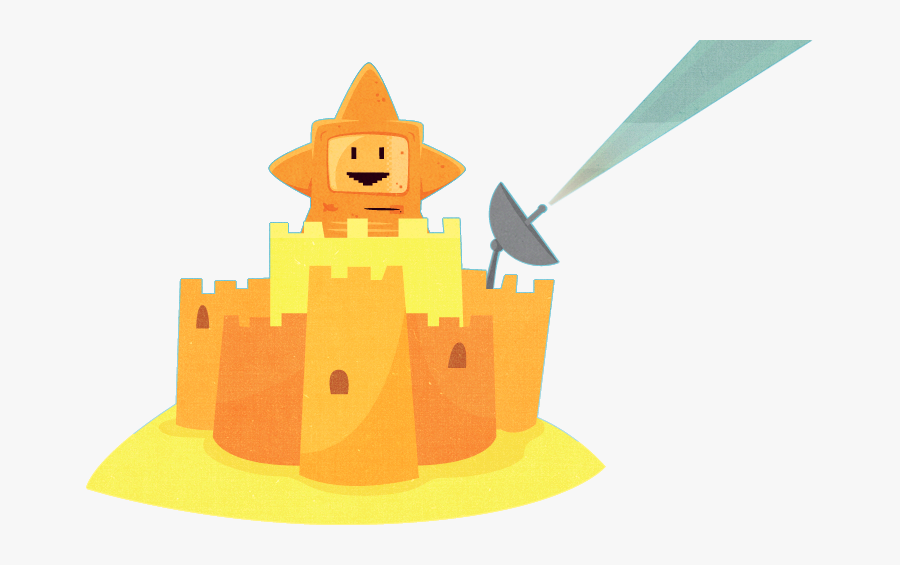 Sandcastle, Transparent Clipart