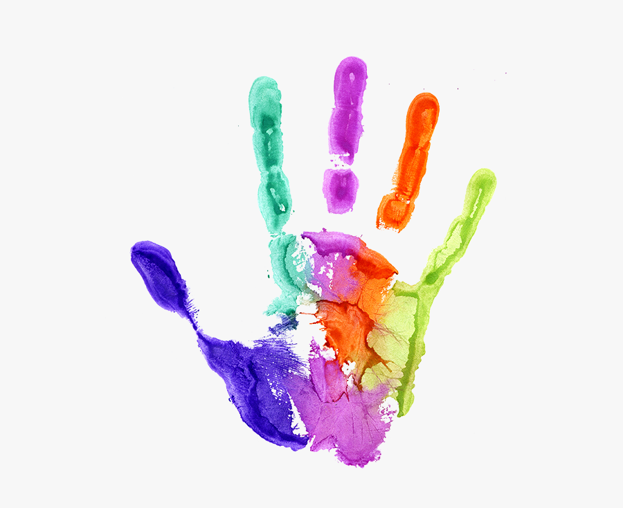 Transparent Baby Hand Clipart - Handprint Png , Free Transparent