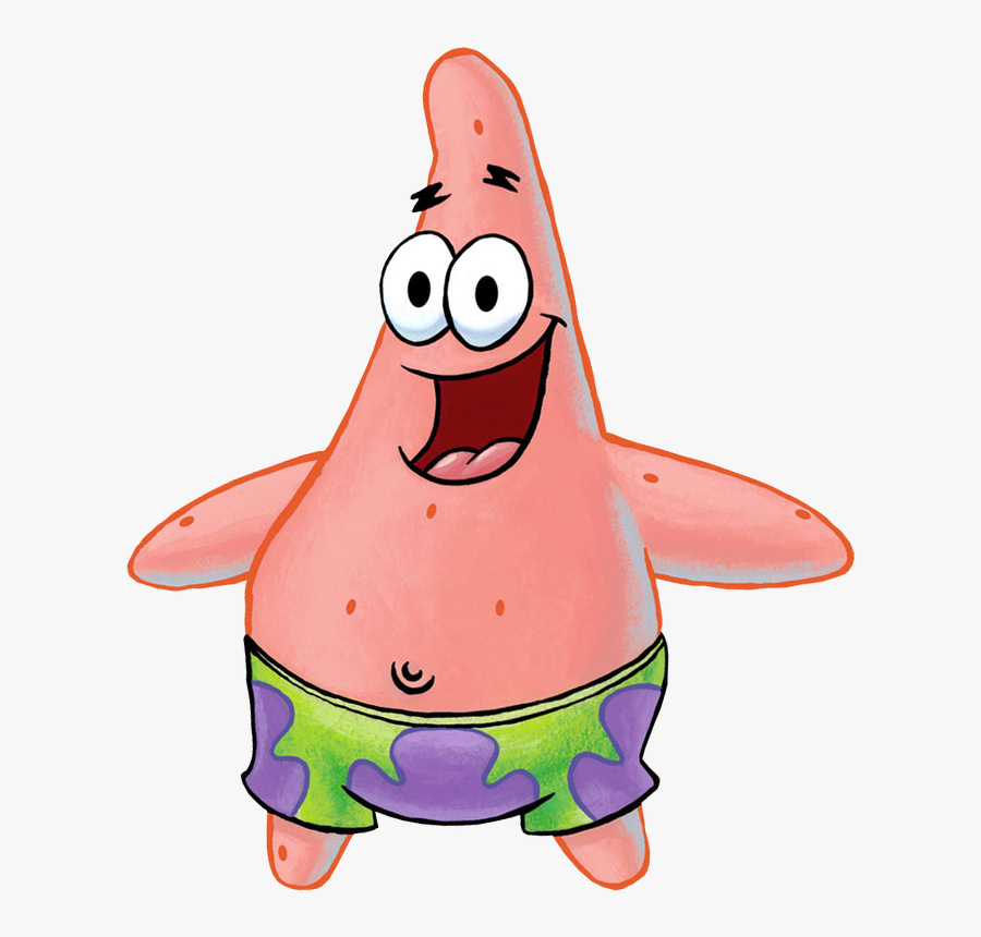 Patrick Starfish Clipart - Patrick Star Png, Transparent Clipart