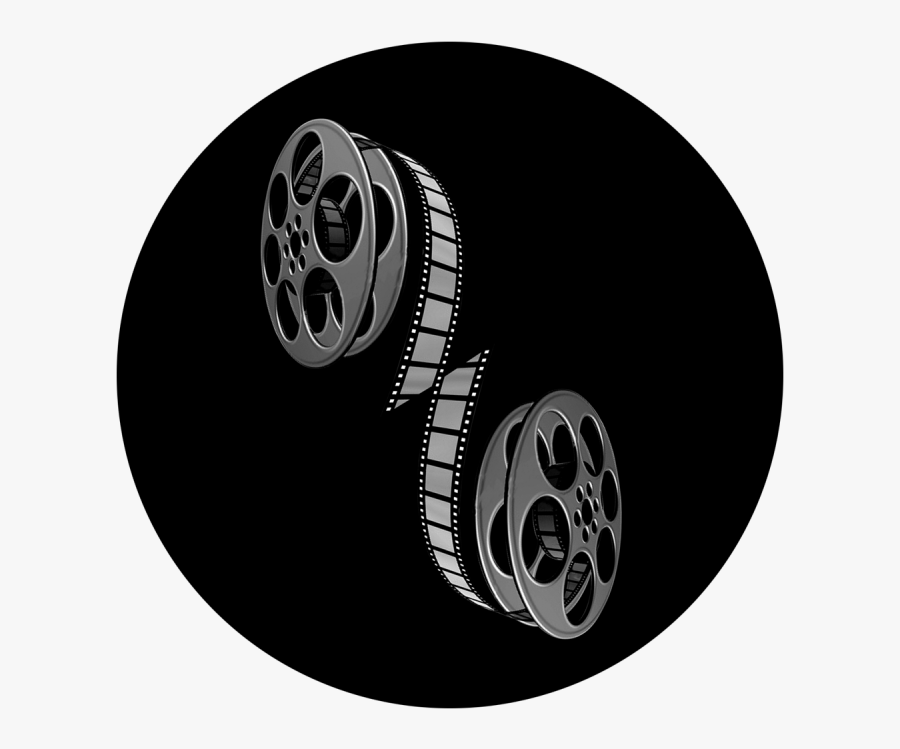Clip Art Pictures Of Movie Reels - Circle, Transparent Clipart