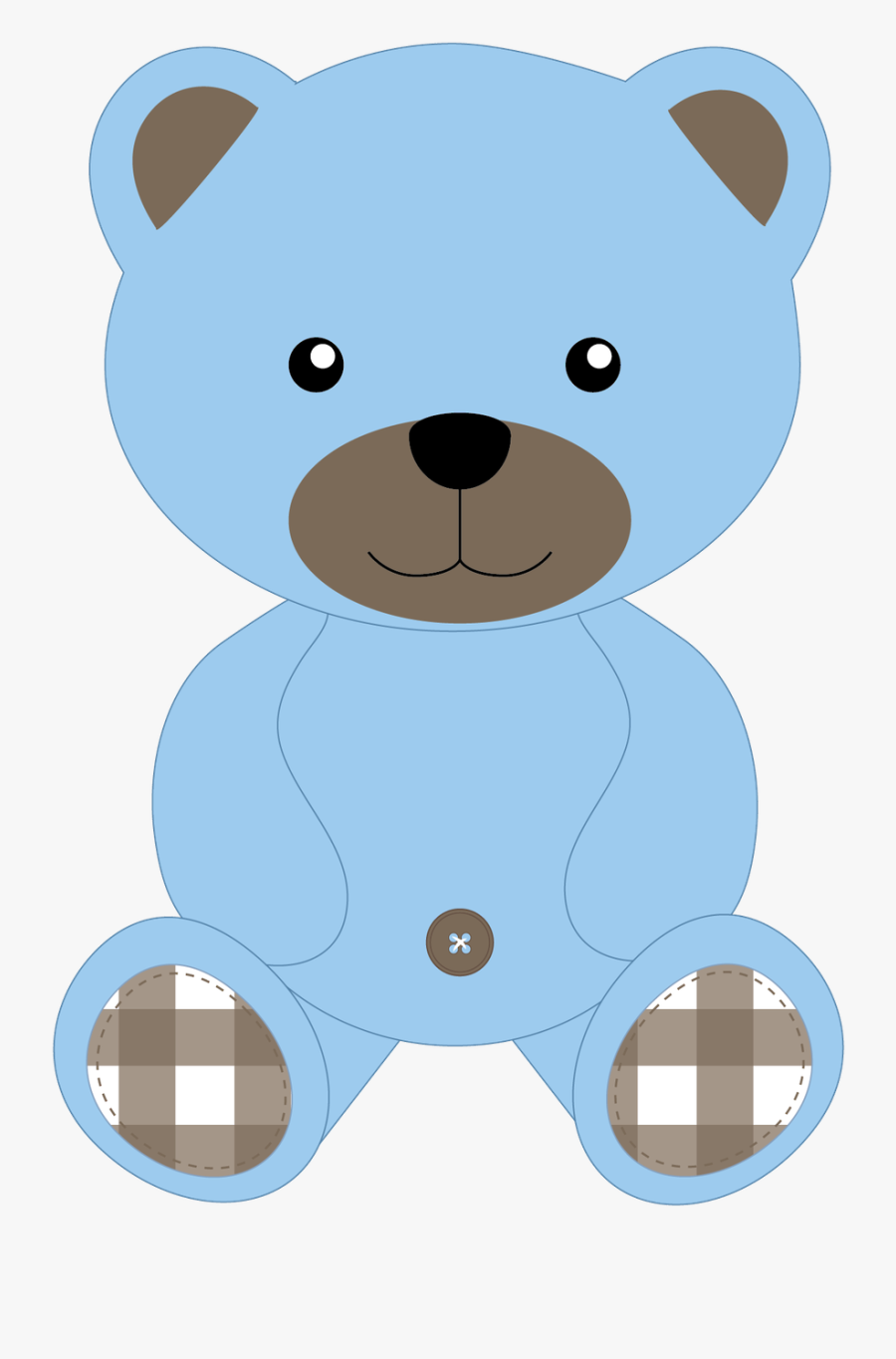 Blue Teddy Bear Png Free Transparent Clipart ClipartKey