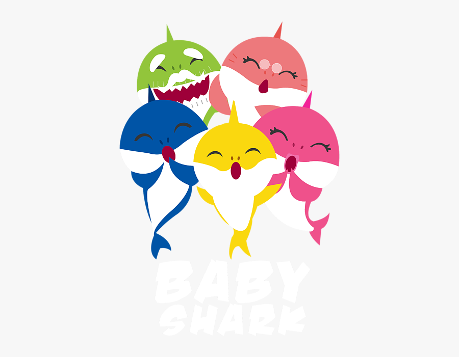 Baby Shark Birthday Transparent, Transparent Clipart