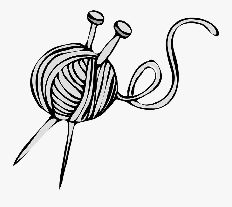 Transparent Needle Png - Knitting Needles Clip Art, Transparent Clipart
