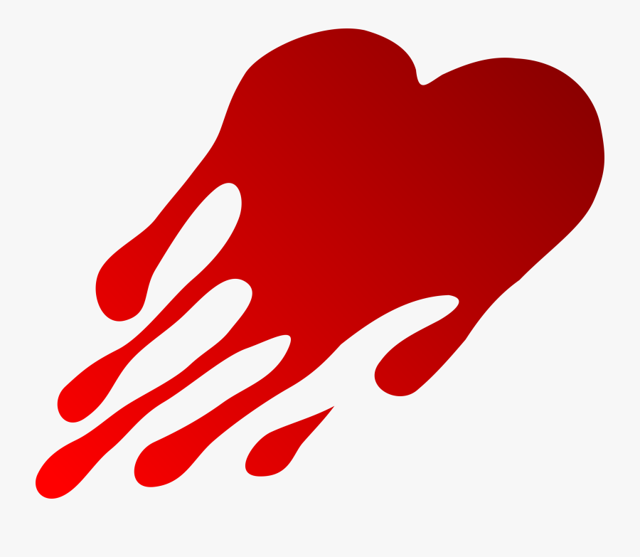 Love - Broken Heart Png Dripping, Transparent Clipart