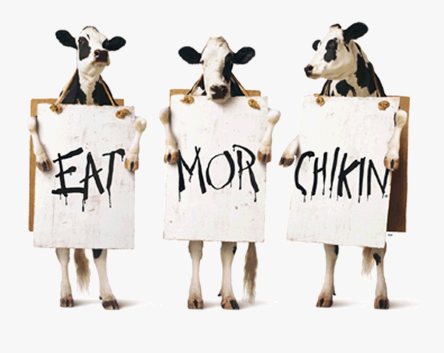 Svg Black And White Download Chick Fil A Clipart, Hd - Eat More Chicken, Transparent Clipart