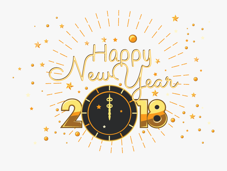 Chinese New Year Steemit New Year"s Eve - New Year Clock 2018 Png, Transparent Clipart