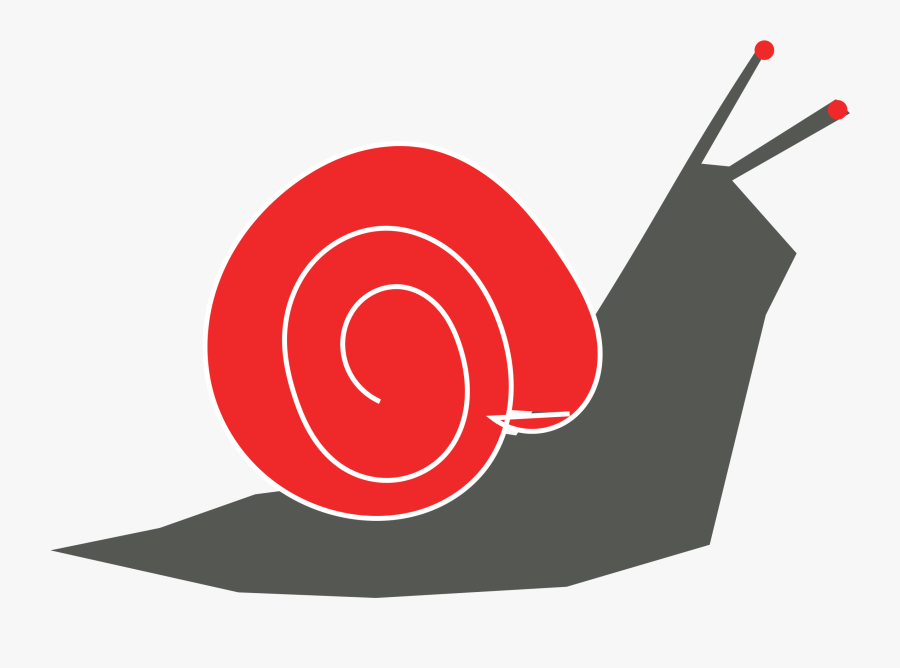 Red Snail Clipart , Png Download - French Snail Clipart, Transparent Clipart