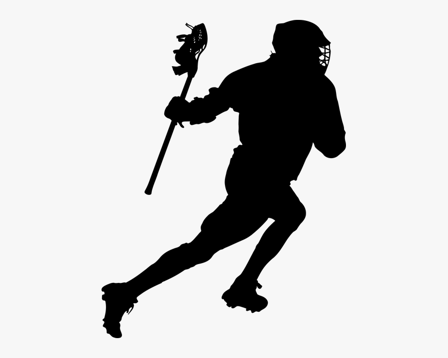 Lacrosse Clip Art - Lacrosse Black And White, Transparent Clipart