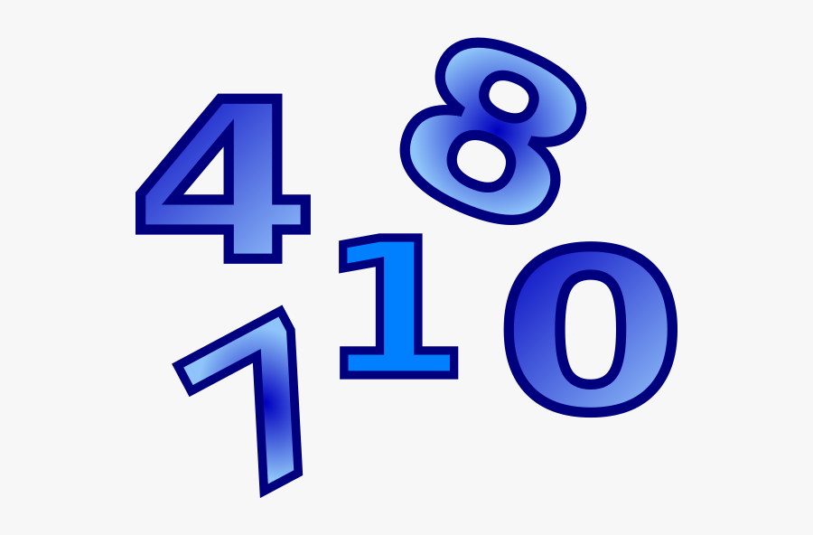 Transparent Numbers Clipart, Transparent Clipart