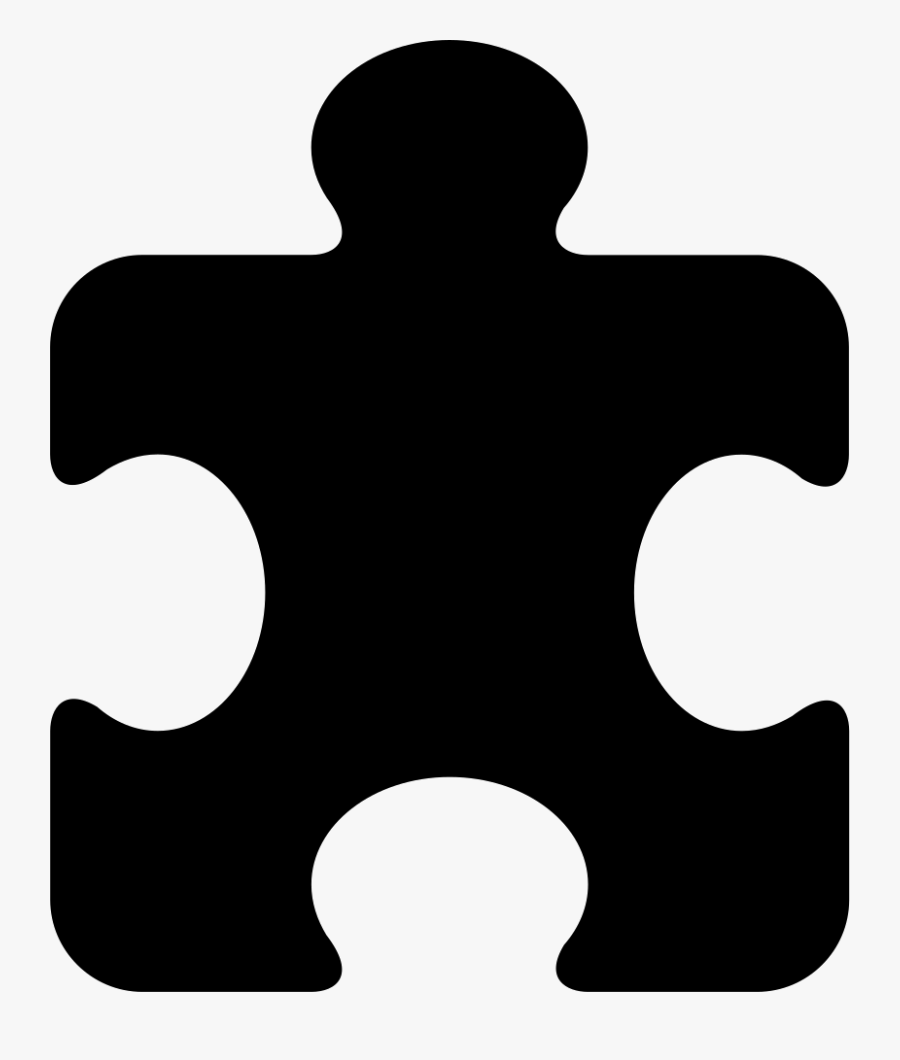 Clip Art Puzzle Piece Fonts - Puzzle Icon Png Transparent, Transparent Clipart
