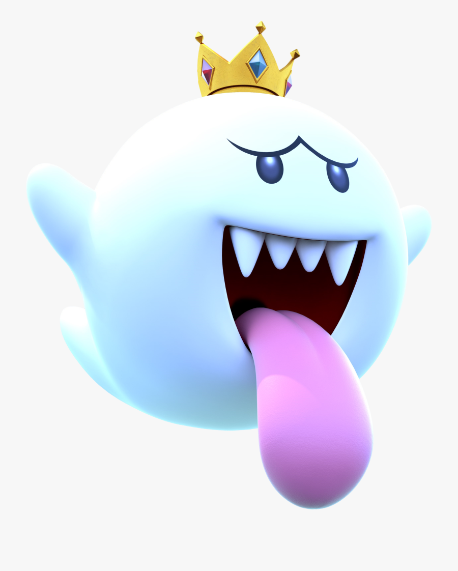 Super Mario Wiki, The Mario Encyclopedia - King Boo, Transparent Clipart