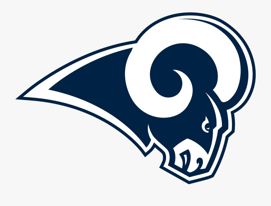 Dodgers Stencil Transparent Clipart Free Ya Png - Angeles Rams Logo Png, Transparent Clipart