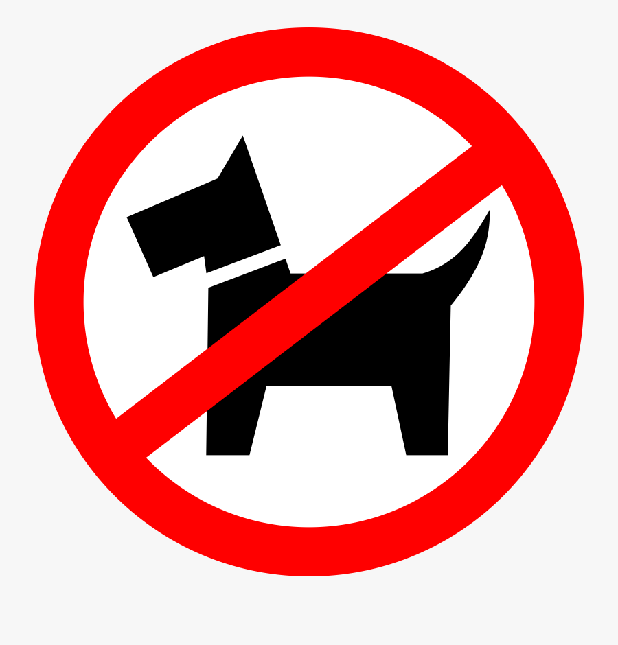 Dog Walking Is Prohibited Clip Arts - No Dog Sign Png, Transparent Clipart