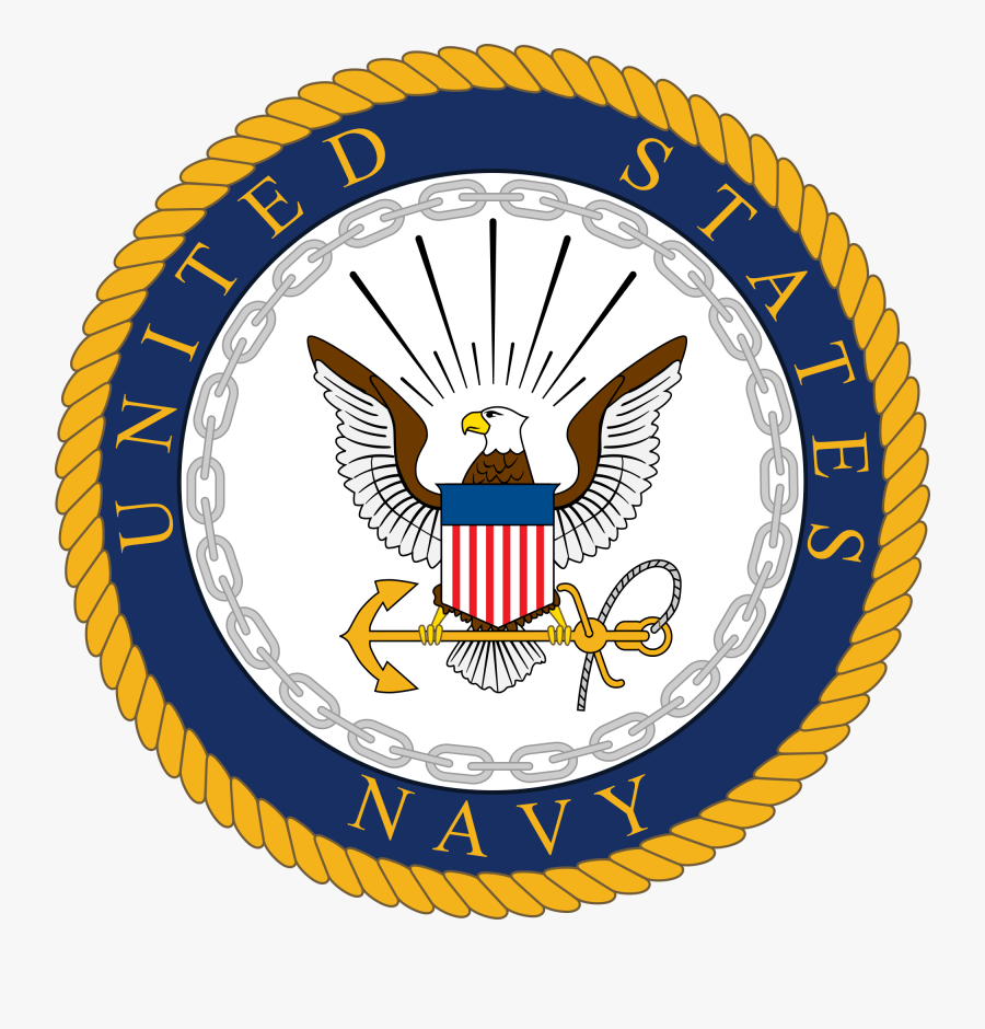 File Emblem Of The - United States Navy Logo 2018, Transparent Clipart