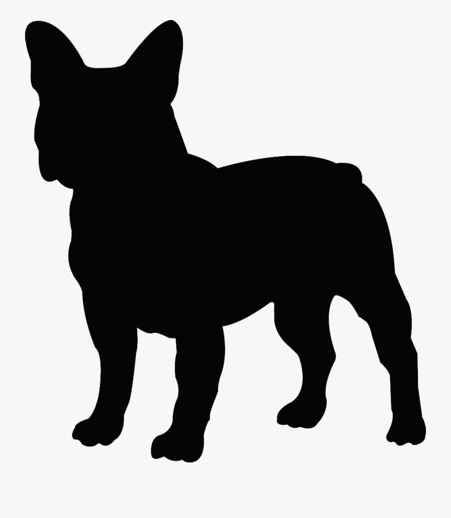 French Bulldog Puppy Silhouette Decal - French Bulldog Silhouette, Transparent Clipart