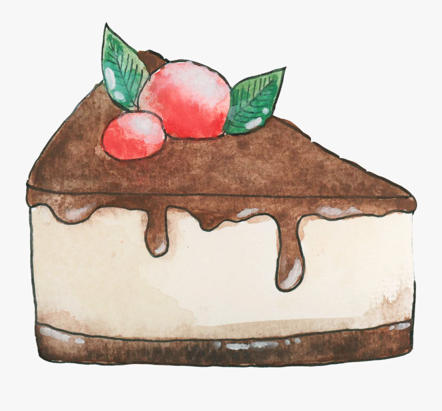 Graphic Transparent Library Cheesecake Drawing Vanilla - Transparent Drawing Of Cheesecake, Transparent Clipart