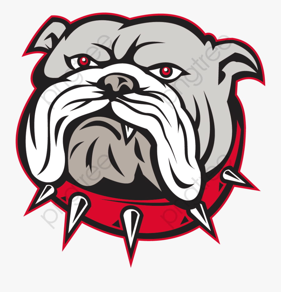 Transparent Cartoon Bulldog Head Png Format Image With - Transparent Bulldog Png, Transparent Clipart