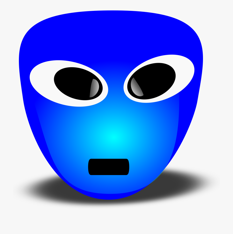 Extra - Clipart - Blue Smiley Face , Free Transparent Clipart - ClipartKey