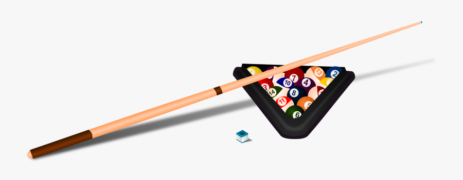 Cue - Pool Cue Clip Art, Transparent Clipart