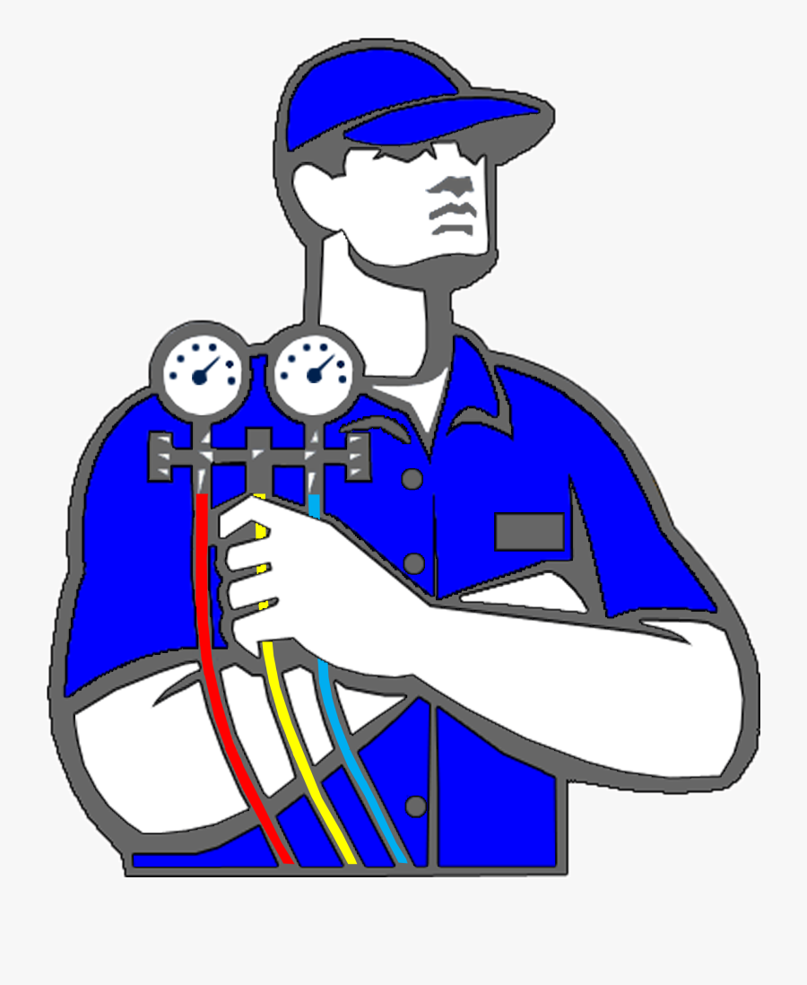 Transparent Elbow Clipart - Air Conditioning Technician Png, Transparent Clipart