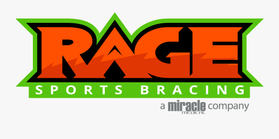 Parts Rage Sports Bracing - Company Name, Transparent Clipart