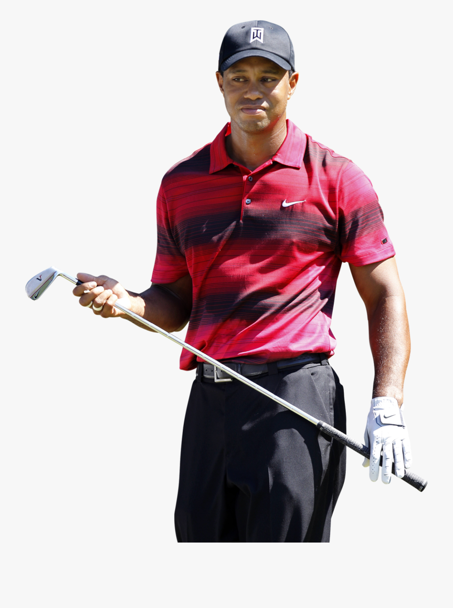 Download Png Image - Tiger Woods White Background, Transparent Clipart