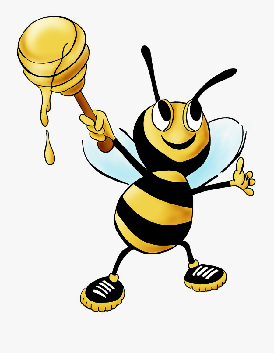 Honey Bee Free Clip Art, Transparent Clipart