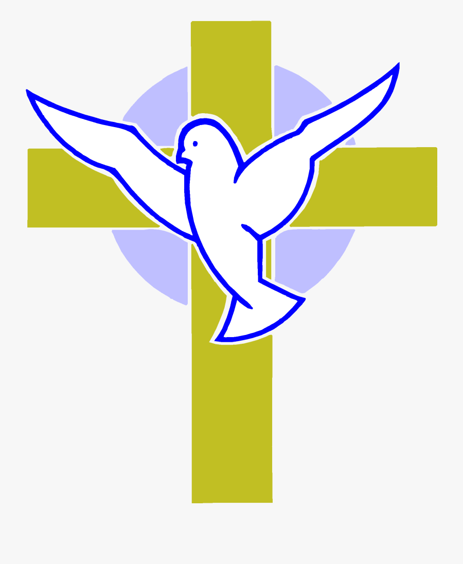 Marvellous Design Cross And Dove Images Tattoo Clipart - Cross And Dove Png Clipart, Transparent Clipart