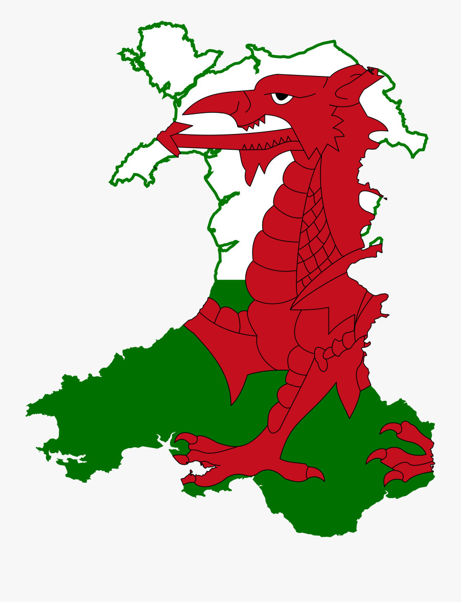 Fire Service Wales Map, Transparent Clipart
