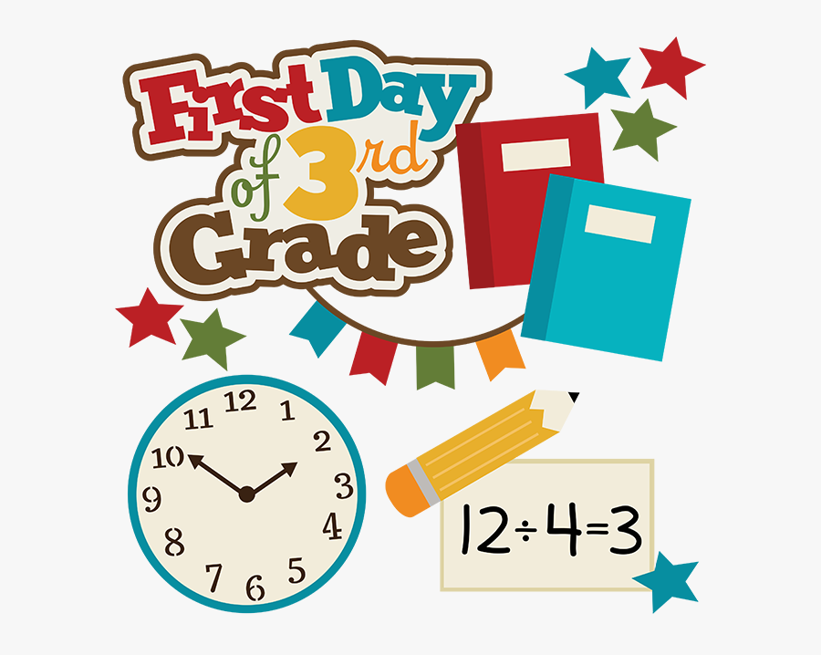 Transparent First Day Of School Png - 1st Day Of 1st Grade Clipart, Transparent Clipart