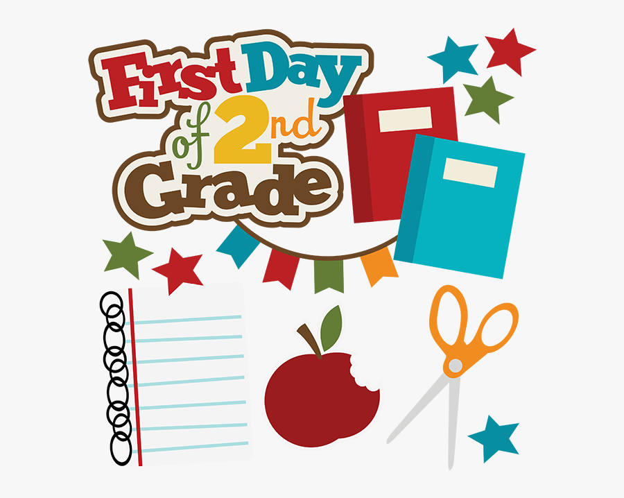 First Day Of 2nd Grade Svg School Svg Collection School - 1st Day Of 1st Grade Clipart, Transparent Clipart